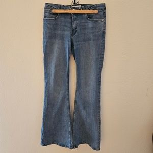 Mango Mid rise Stretchy Flare